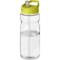 H2O Active® Base 650 ml spout lid sport bottle, Transparent / Lime