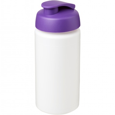 Logo trade promotional giveaways image of: Baseline® Plus grip 500 ml flip lid sport bottle