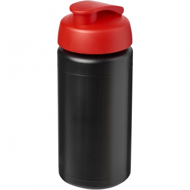 Logo trade promotional gifts picture of: Baseline® Plus grip 500 ml flip lid sport bottle