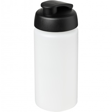 Logo trade promotional gifts picture of: Baseline® Plus grip 500 ml flip lid sport bottle