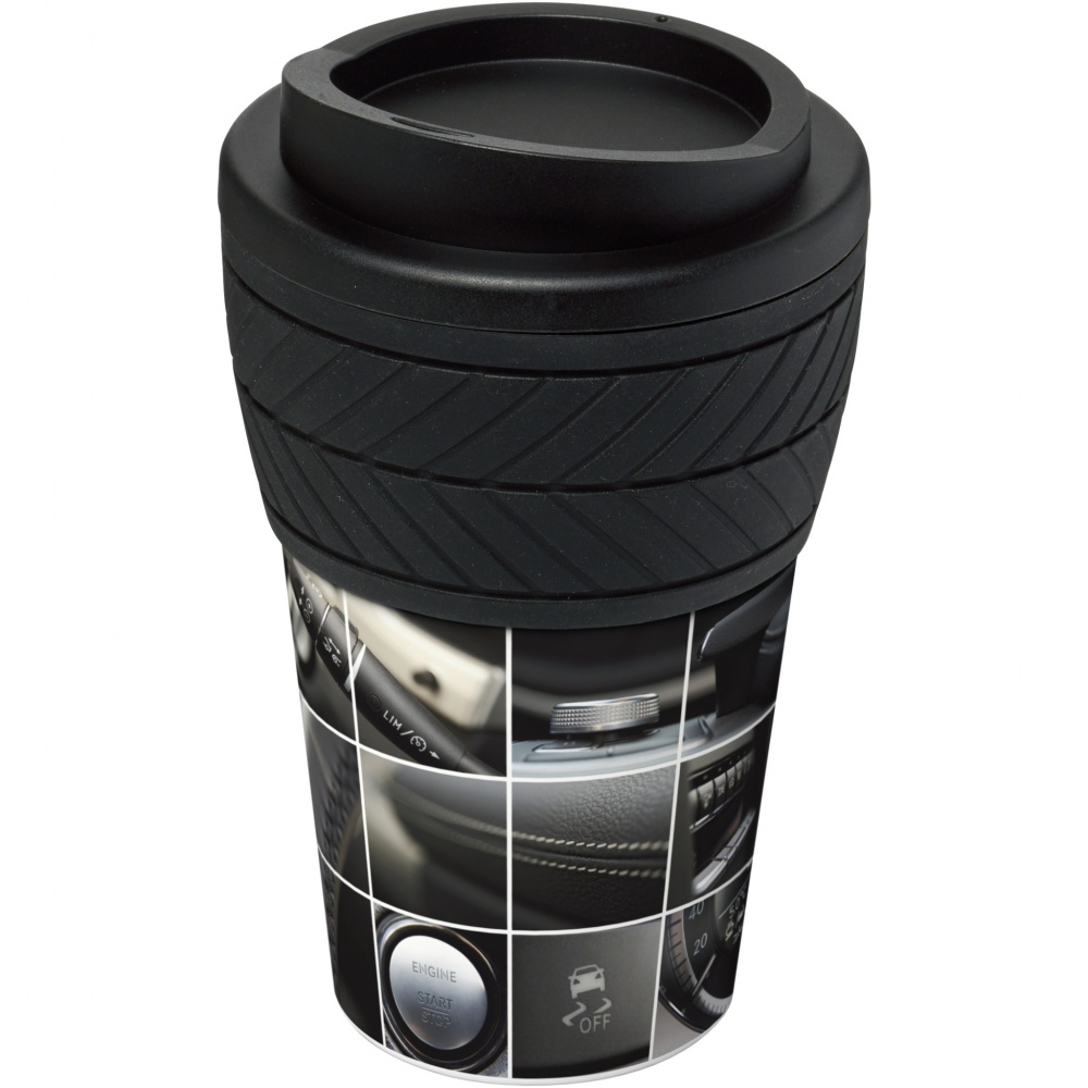 Logo trade promotional merchandise picture of: Brite-Americano® tyre 350 ml insulated tumbler