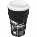 Brite-Americano® tyre 350 ml insulated tumbler, White