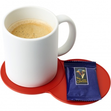 Logotrade corporate gift picture of: Sidekick plastic coaster