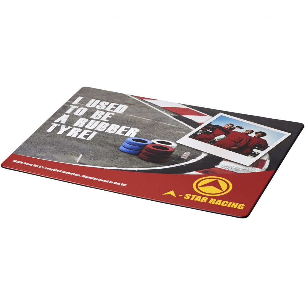 Logotrade promotional products photo of: Brite-Mat® mouse mat with tyre material