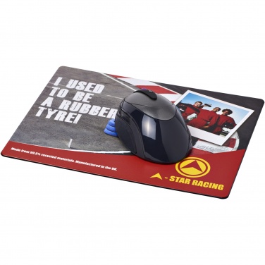 Logotrade promotional merchandise picture of: Brite-Mat® mouse mat with tyre material