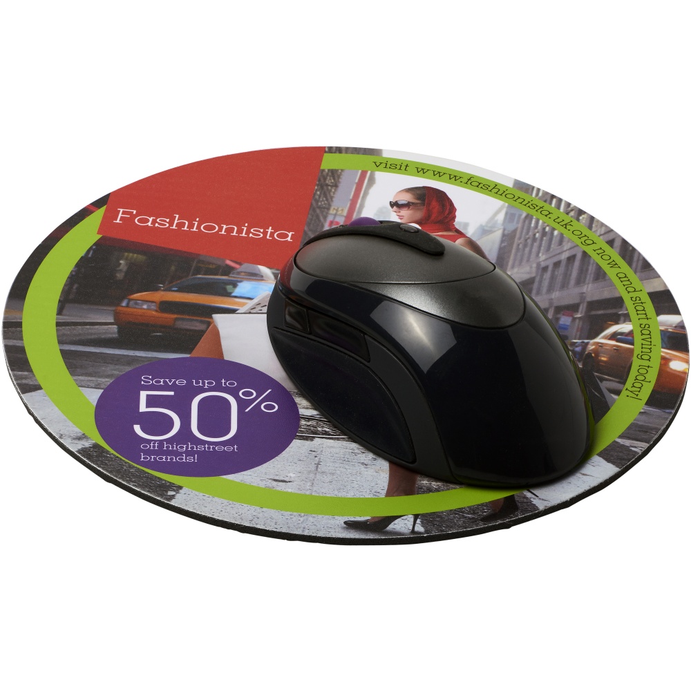 Logotrade corporate gift image of: Q-Mat® round mouse mat