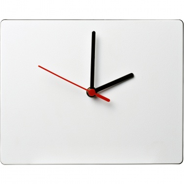 Logo trade promotional merchandise photo of: Brite-Clock® rectangular wall clock