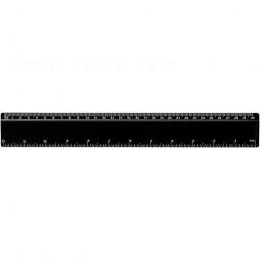 Logotrade promotional merchandise photo of: Terran 30 cm ruler from 100% recycled plastic