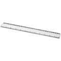 Renzo 30 cm plastic ruler, Transparent clear