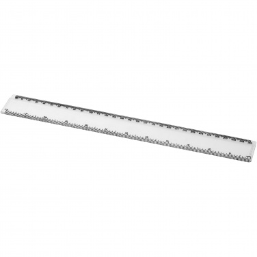 Logo trade advertising product photo of: Renzo 30 cm plastic ruler