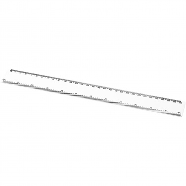 Logo trade promotional merchandise image of: Renzo 30 cm plastic ruler