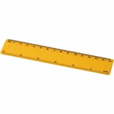 Logotrade business gift image of: Renzo 15 cm plastic ruler