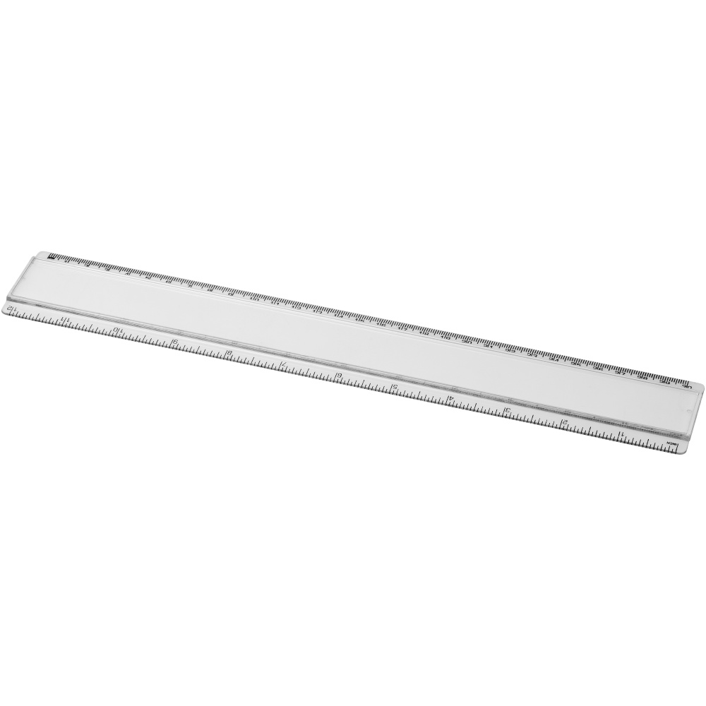 Logotrade promotional item picture of: Ellison 30 cm plastic insert ruler