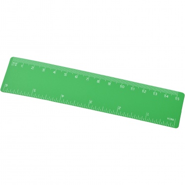 Logotrade promotional gift image of: Rothko 15 cm plastic ruler