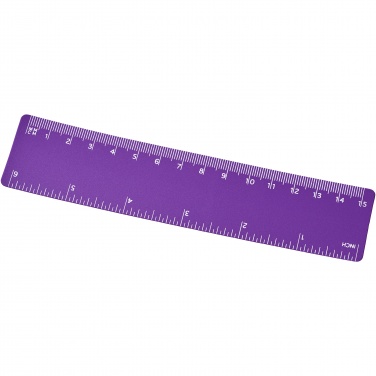 Logotrade promotional gift image of: Rothko 15 cm plastic ruler