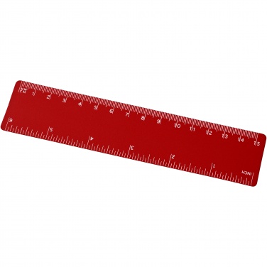 Logo trade promotional product photo of: Rothko 15 cm plastic ruler