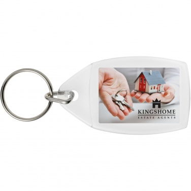 Logo trade promotional merchandise photo of: Rhombus keychain