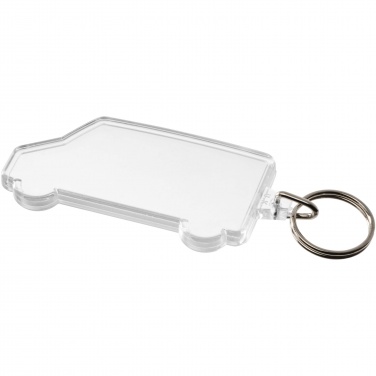 Logo trade promotional product photo of: Combo van-shaped keychain