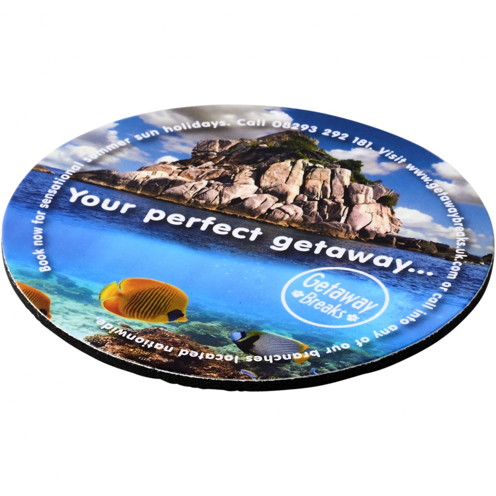 Logo trade promotional items picture of: Q-Mat® round coaster