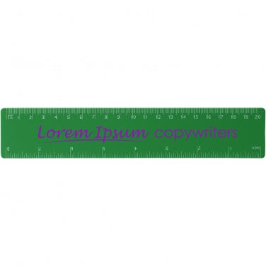 Logo trade promotional merchandise photo of: Rothko 20 cm plastic ruler