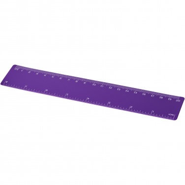 Logo trade advertising products image of: Rothko 20 cm plastic ruler