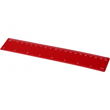 Logo trade promotional merchandise photo of: Rothko 20 cm plastic ruler