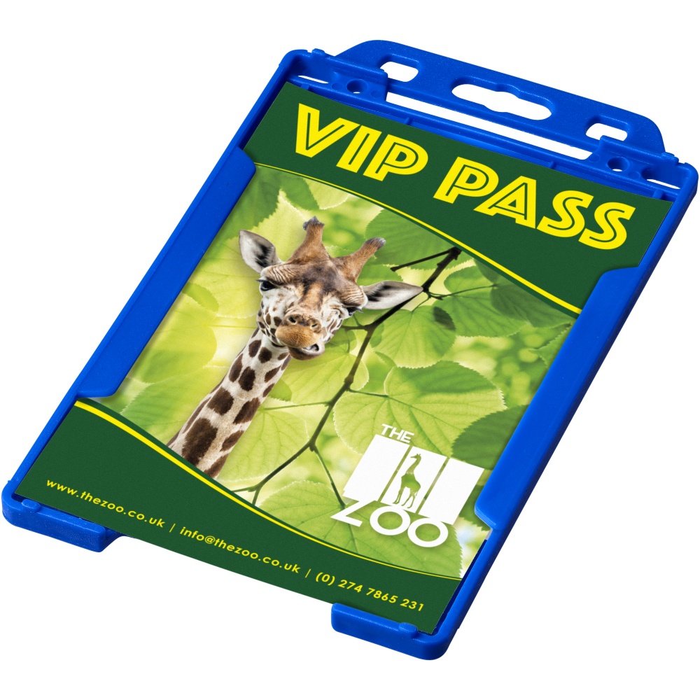 Logo trade advertising products image of: Pierre plastic card holder