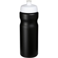 Baseline® Plus 650 ml sport bottle, Solid black / White