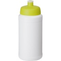 Baseline® Plus 500 ml bottle with sports lid, White / Lime