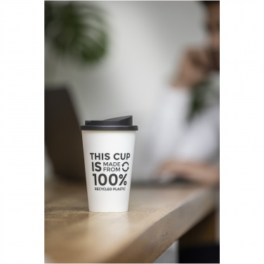 Logo trade corporate gifts image of: Americano® Recycled 350 ml insulated tumbler