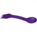 Epsy 3-in-1 spoon, fork, and knife, Purple