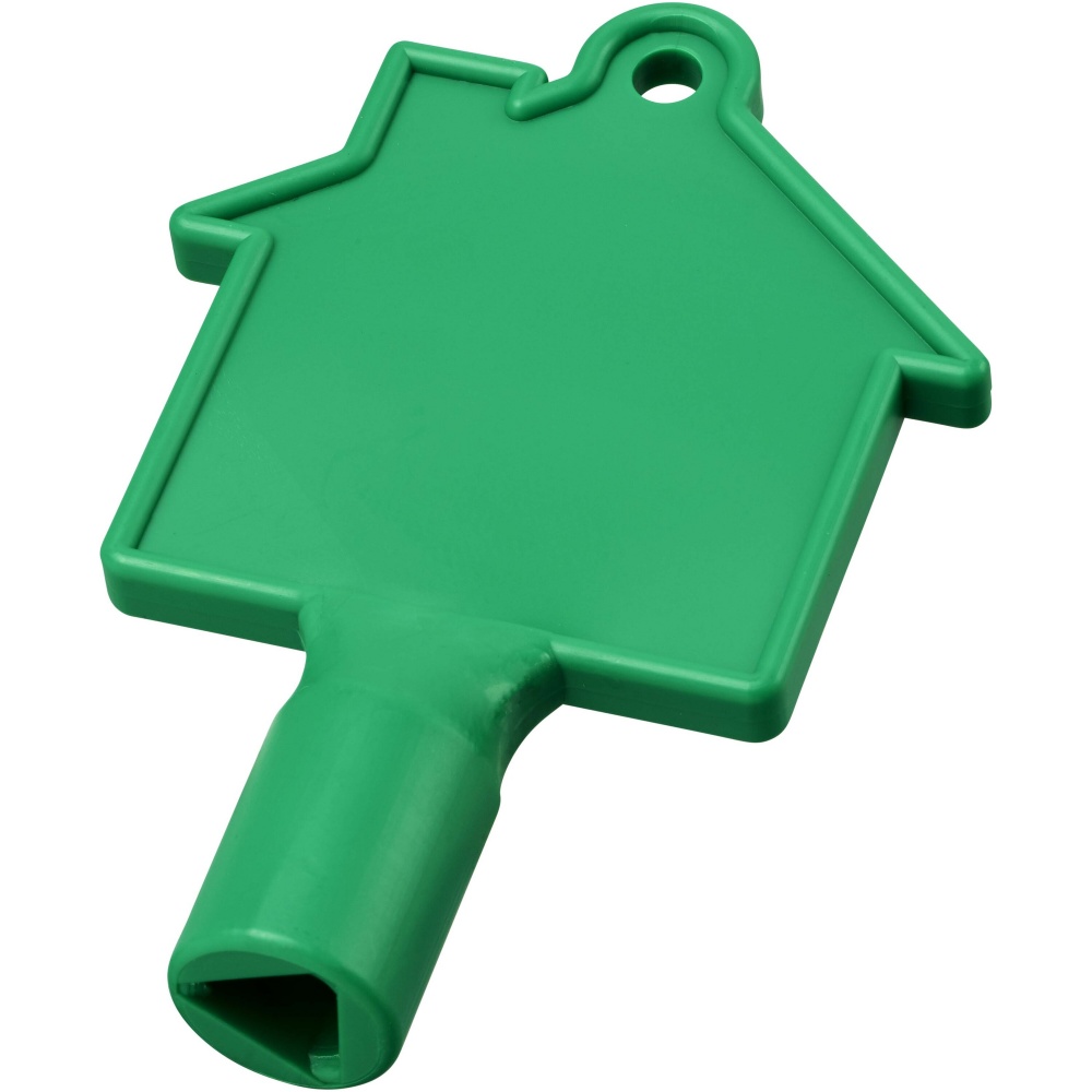 Logotrade promotional merchandise picture of: Maximilian house-shaped utility key