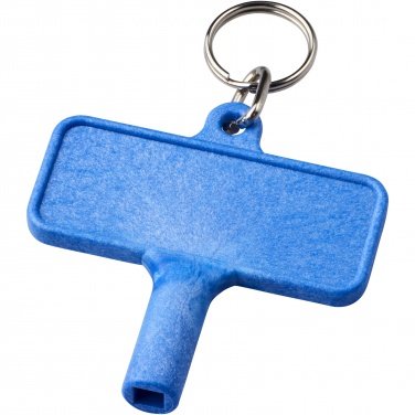 Logotrade business gift image of: Largo plastic radiator key with keychain