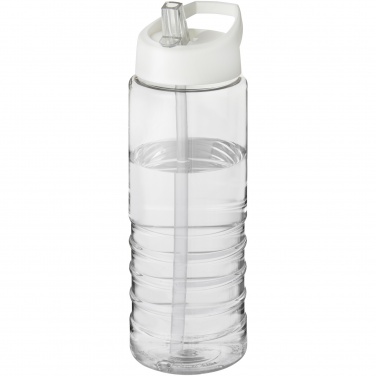 Logo trade promotional items image of: H2O Active® Treble 750 ml spout lid sport bottle