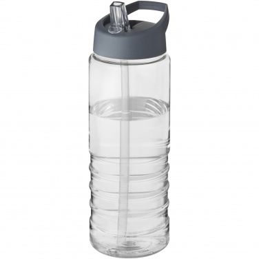 Logo trade business gift photo of: H2O Active® Treble 750 ml spout lid sport bottle