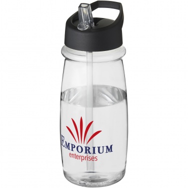 Logo trade promotional merchandise photo of: H2O Active® Pulse 600 ml spout lid sport bottle