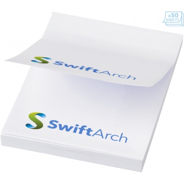 Logo trade promotional giveaway photo of: Sticky-Mate® A8 sticky notes 50x75mm