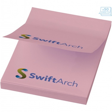 Logo trade corporate gifts picture of: Sticky-Mate® A8 sticky notes 50x75mm