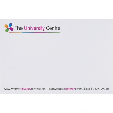 Logo trade promotional merchandise image of: Sticky-Mate® sticky notes 150x100mm