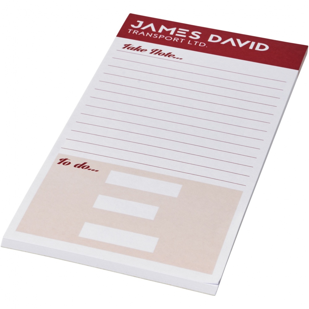 Logo trade promotional gifts picture of: Desk-Mate® 1/3 A4 notepad