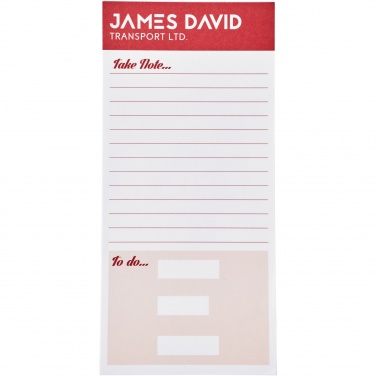 Logo trade promotional products picture of: Desk-Mate® 1/3 A4 notepad