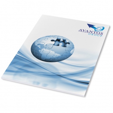 Logo trade advertising products image of: Desk-Mate® A4 notepad wrap over cover