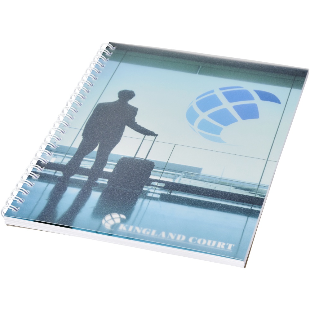 Logotrade promotional giveaways photo of: Desk-Mate® wire-o A5 notebook PP cover