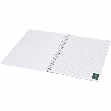 Logo trade promotional items image of: Desk-Mate® A5 spiral notebook