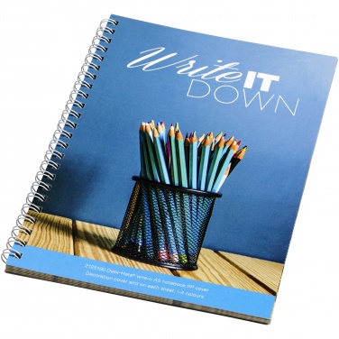 Logotrade advertising product image of: Desk-Mate® A5 spiral notebook