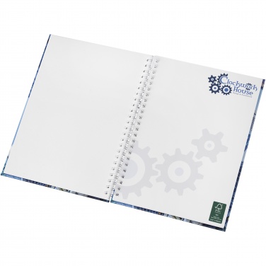 Logotrade business gift image of: Wire-o A5 notebook hard cover