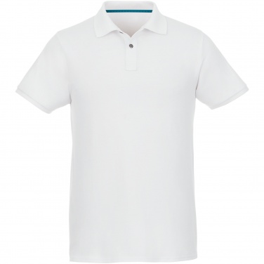 Logotrade promotional gift image of: Beryl short sleeve men's organic recycled polo