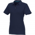 Beryl short sleeve women's organic recycled polo, Navy