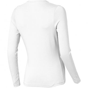 Logo trade promotional item photo of: Ponoka long sleeve women's organic t-shirt