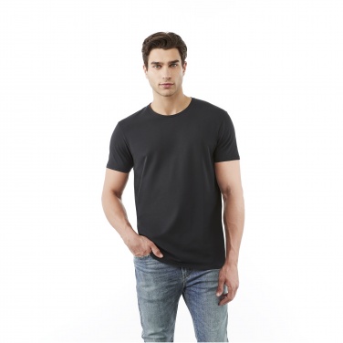 Logo trade promotional gifts image of: Balfour short sleeve men's organic t-shirt